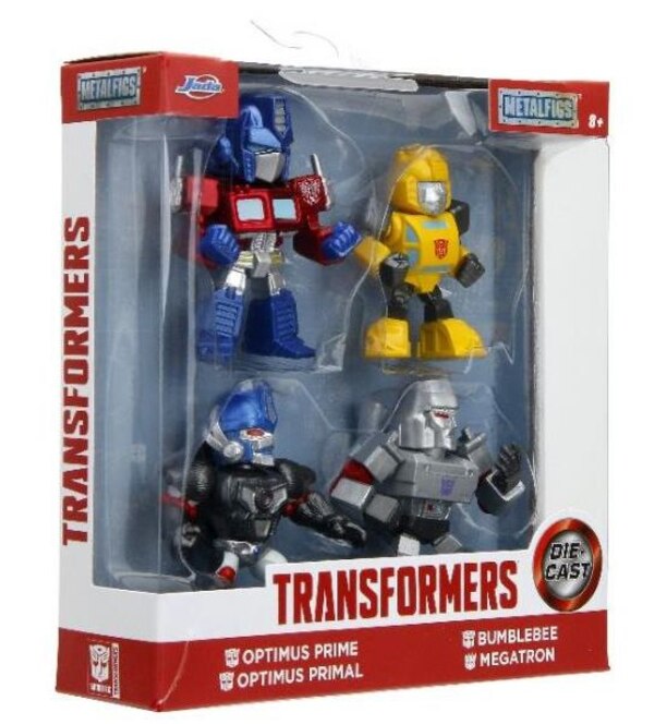 Official Image Of Jada Transformers MetalFigs 2.5 MiniFigs Four Pack  (15 of 15)