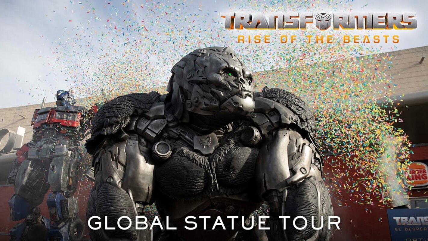Transformers: Rise of the Beasts Global Statue Tour Official Update