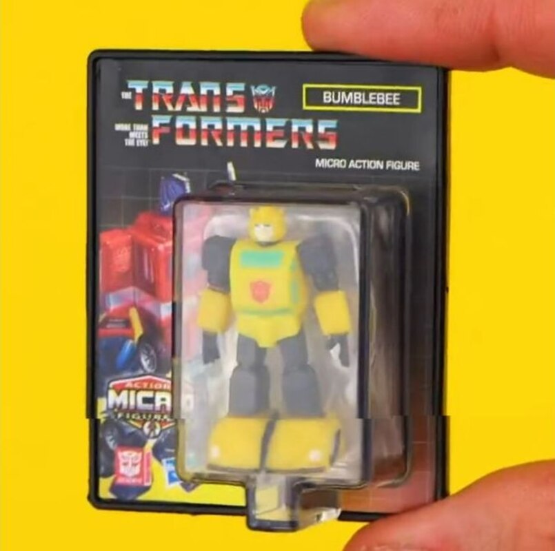 World's Smallest Transformers Micro Figure and Micro Comics Are Here!