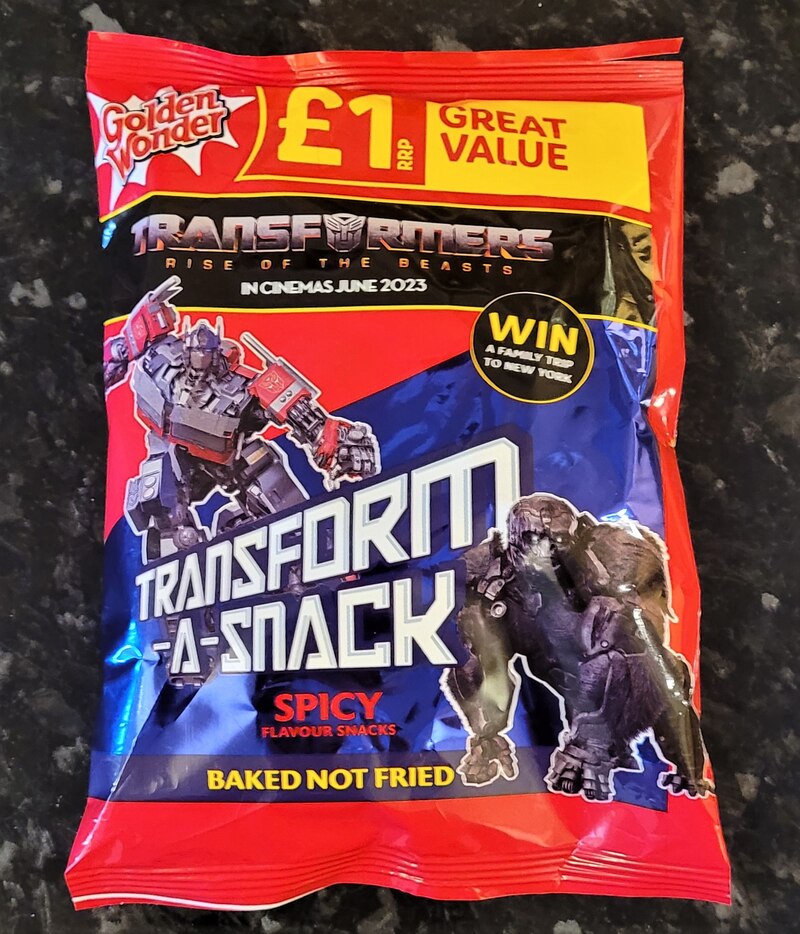 Golden Wonder Transform-A-Snack Rise Of The Beasts Contest Rolls Out Soon