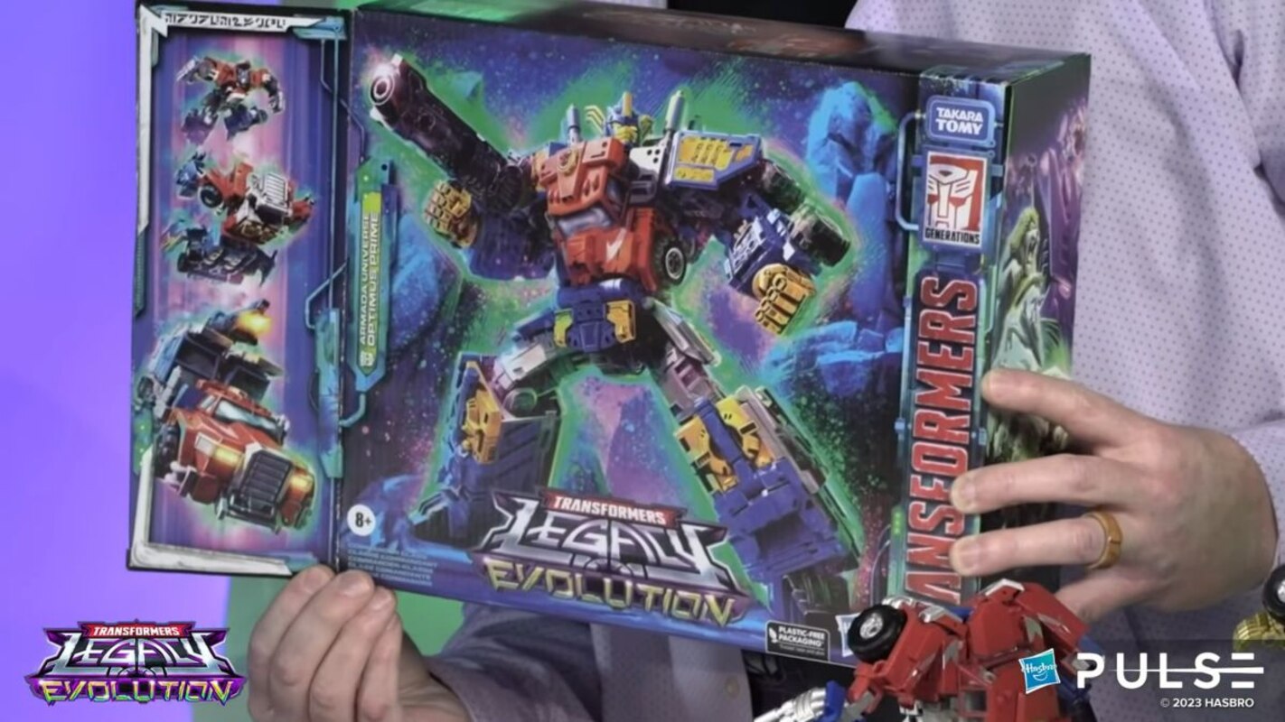 Daily Prime - Legacy Evolution 20th Anniversary Armada Optimus Prime Officially Revealed