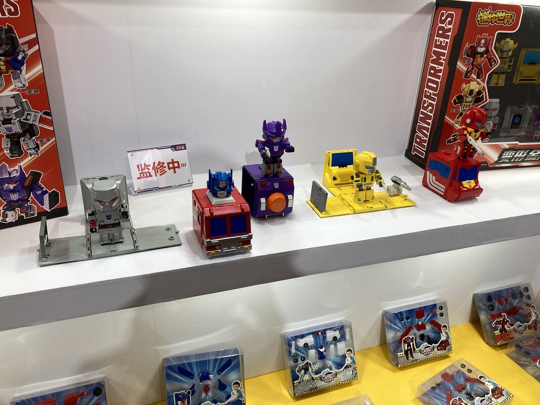 Transformers X Mini-World Game Cube Toys Revealed