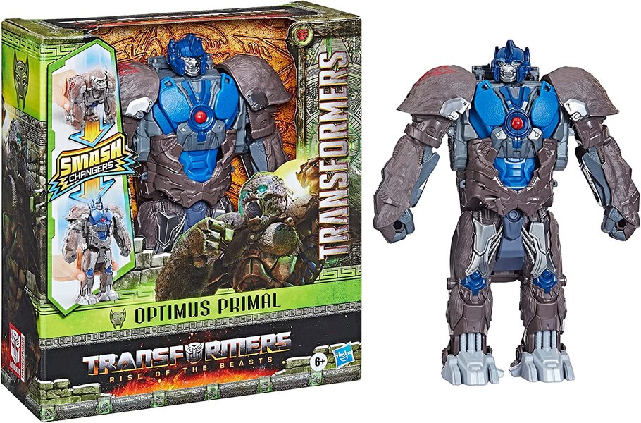 Image Of , Smash Changer Optimus Primal From Transformers Toy Rise Of The Beasts Movie  (2 of 10)