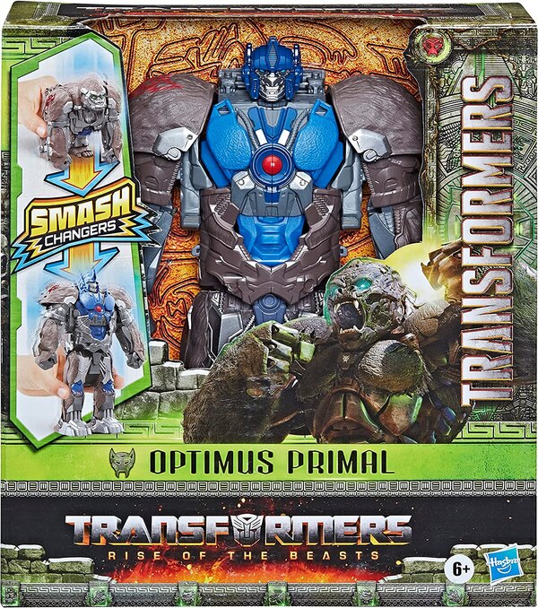 Image Of , Smash Changer Optimus Primal From Transformers Toy Rise Of The Beasts Movie  (3 of 10)