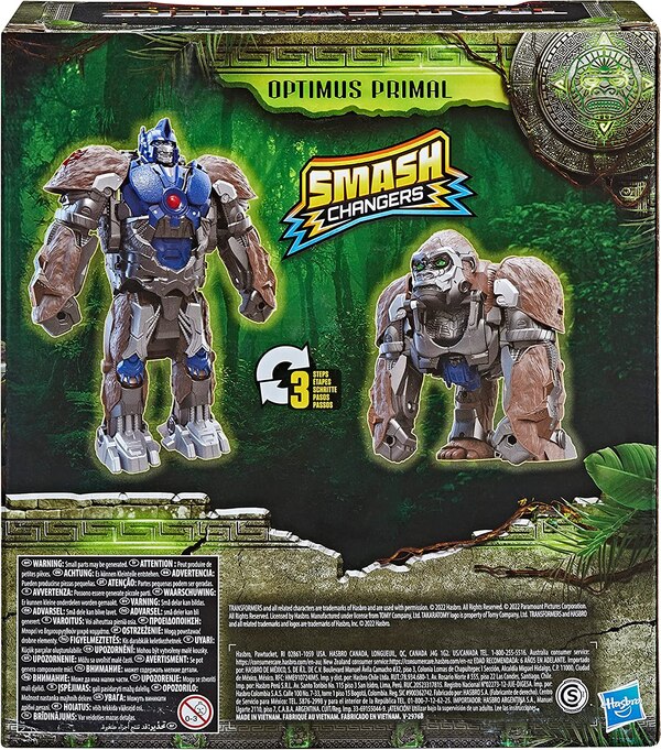 Image Of , Smash Changer Optimus Primal From Transformers Toy Rise Of The Beasts Movie  (4 of 10)