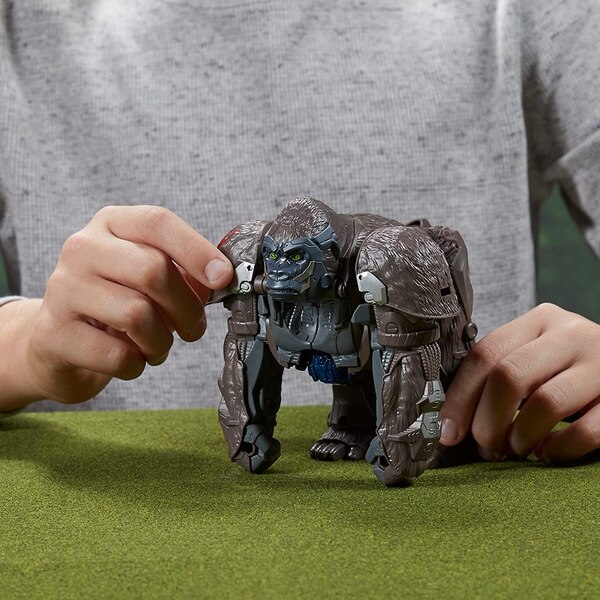 Image Of , Smash Changer Optimus Primal From Transformers Toy Rise Of The Beasts Movie  (5 of 10)