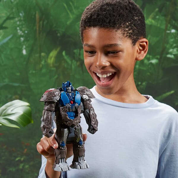 Image Of , Smash Changer Optimus Primal From Transformers Toy Rise Of The Beasts Movie  (8 of 10)