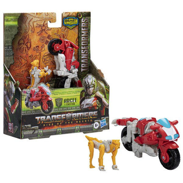Beast Alliance Arcee & Cheetor Beast Weaponizers 2 Pack Image From Transformers Rise Of The Beasts  (3 of 5)
