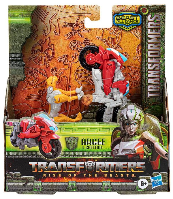 Beast Alliance Arcee & Cheetor Beast Weaponizers 2 Pack Image From Transformers Rise Of The Beasts  (4 of 5)
