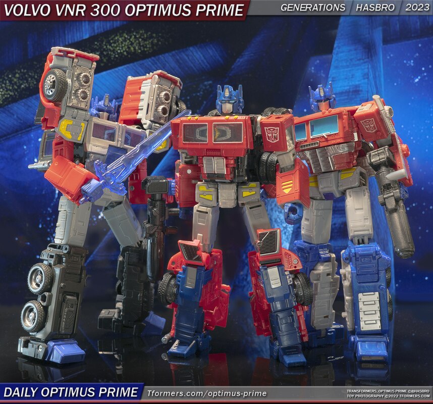 Hasbro Reveals Transformers Volvo Optimus Prime Action Figure