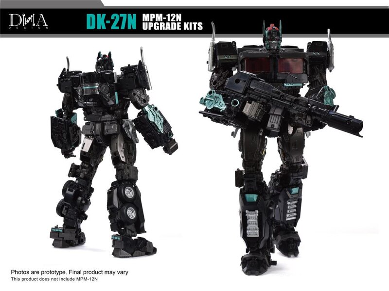 Image Of Nemesis Prime DK 27N Limited Edition Upgrade Kit From DNA Design  (1 of 6)