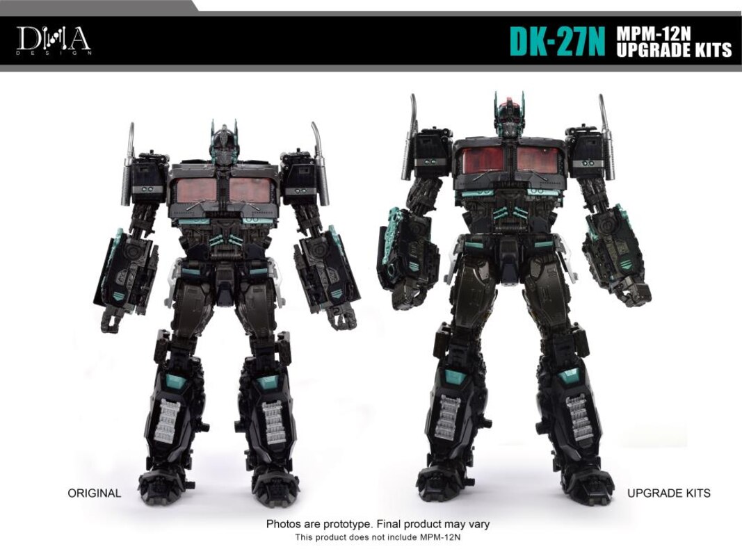 Nemesis Prime DK-27N Limited Edition Upgrade Kit for MasterPiece Movie From DNA Design