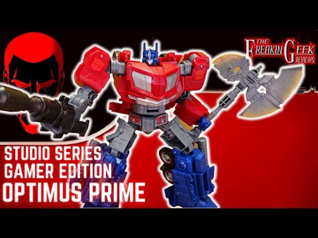Gamer Optimus Prime InHand Video Review For Transformers Studio Series