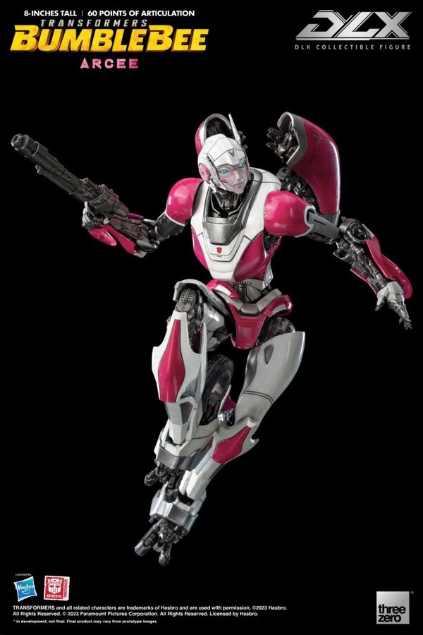 Image Of Threezero Arcee DLX Collectible Figure From TF6 Bumblebee Movie  (4 of 16)