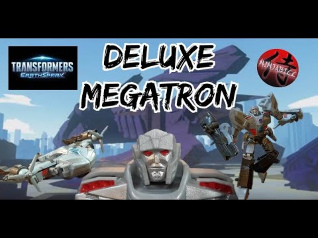 Transformers Earthspark Deluxe Class Megatron Review