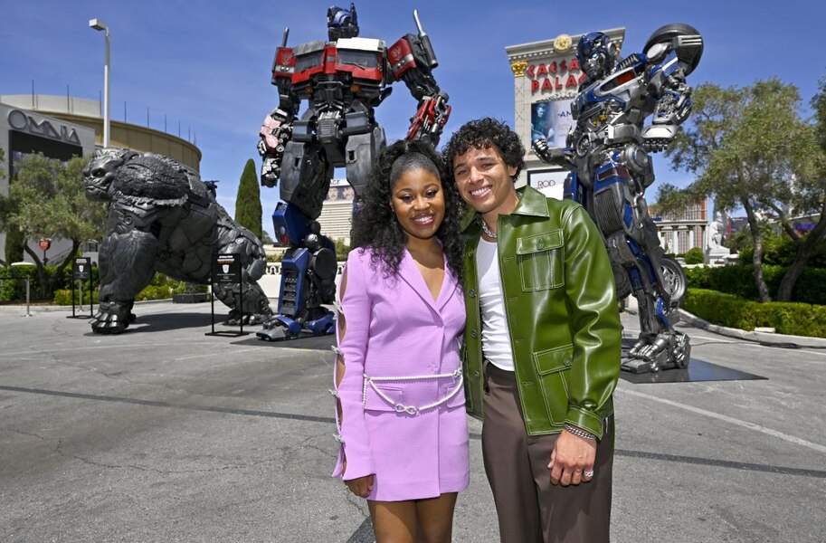 Image Of Steven Caple Jr. Anthony Ramos, Dominique Fishback, At Cinemacon 2023 In Las Vegas  (14 of 20)