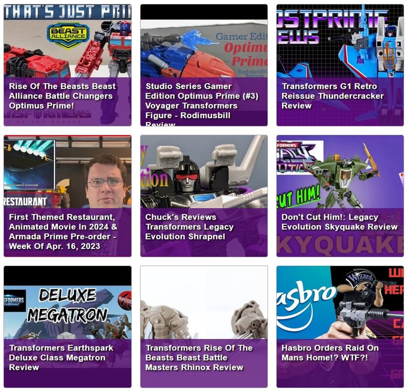 Transformers Reviews of the Week - April 24 - 30, 2023
