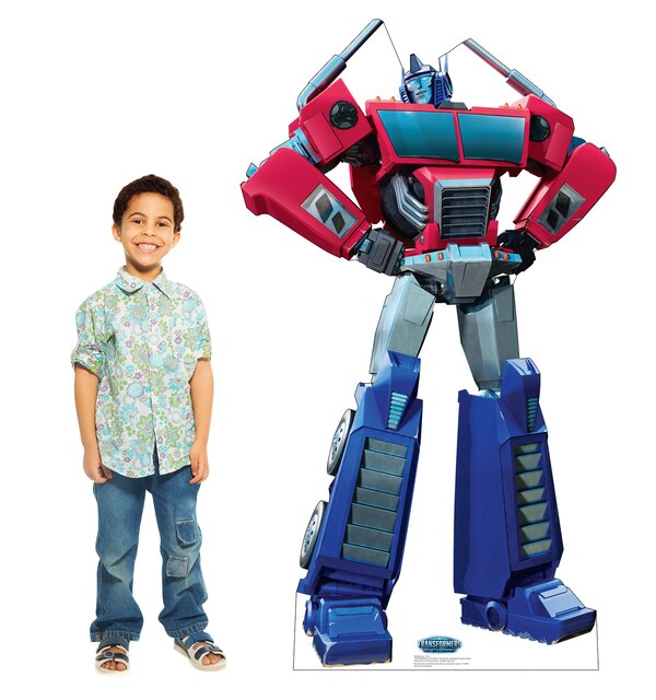 Image Of Advanced Graphics Optimus Prime Standee From The Transformers EarthSpark  (2 of 15)