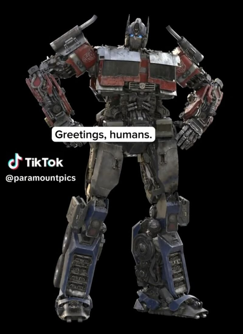 Peter Cullen Behind The Scenes on Optimus Prime Text-to-Speech App Now Available on TikTok