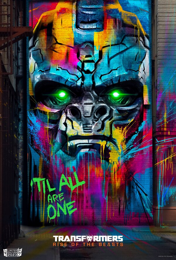 Image Of Till All Are One! Rise Of The Beasts  Early Access Fan Event Exclusive Poster  (2 of 3)