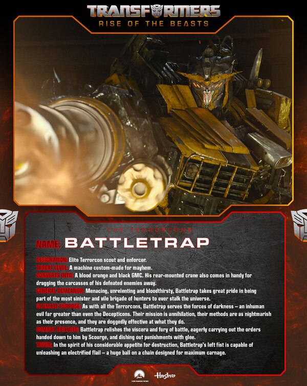 Official Chracter Biographies For Transformers Rise Of The Beasts  (3 of 16)