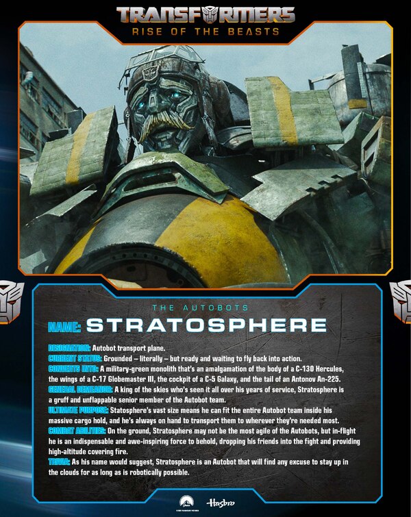 Official Chracter Biographies For Transformers Rise Of The Beasts  (10 of 16)