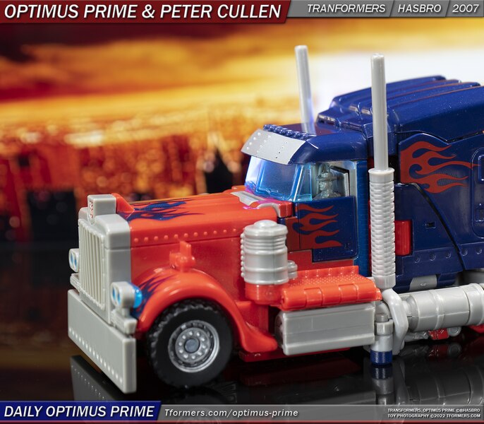 Daily Prime   Cowboy Peter Cullen Hologram Driving Optimus Prime  (1 of 3)