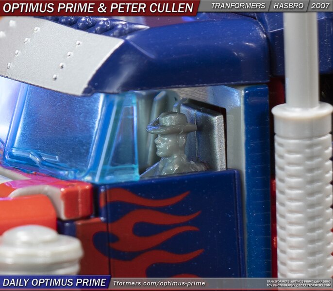 Daily Prime   Cowboy Peter Cullen Hologram Driving Optimus Prime  (2 of 3)