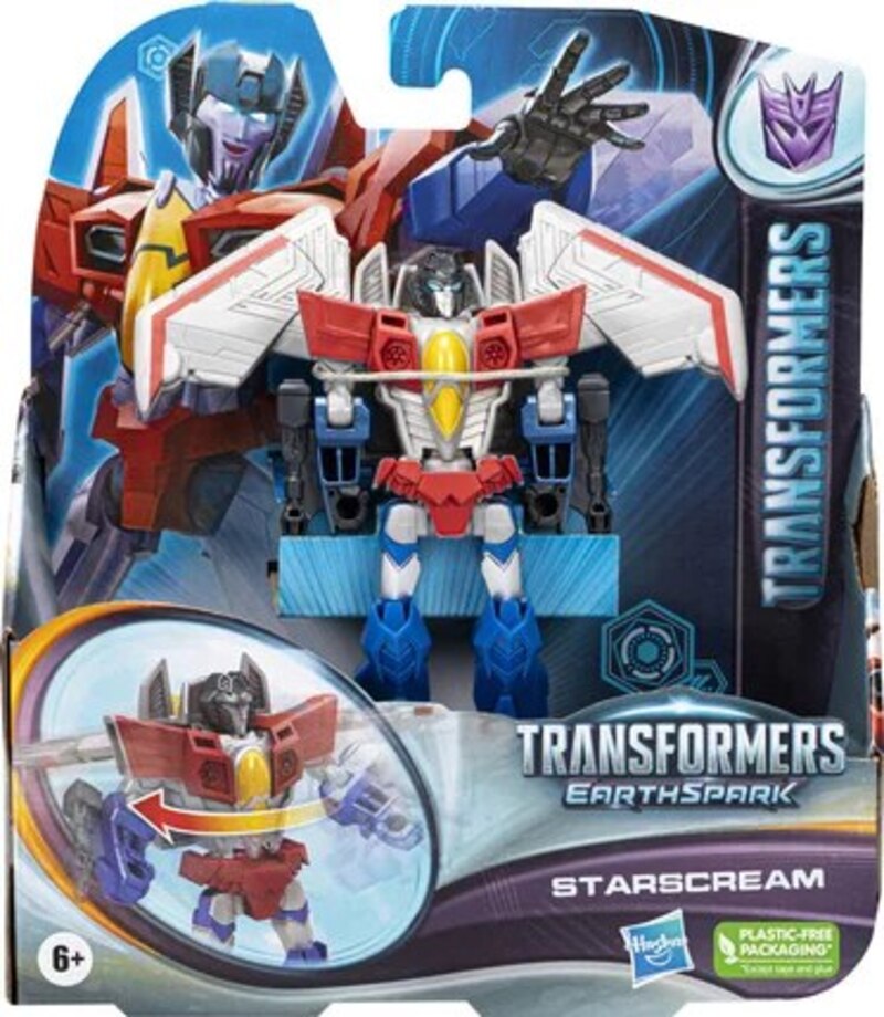 Starscream  Warrior & Megatron 1-Step Official Images from Transformers: Earthspark