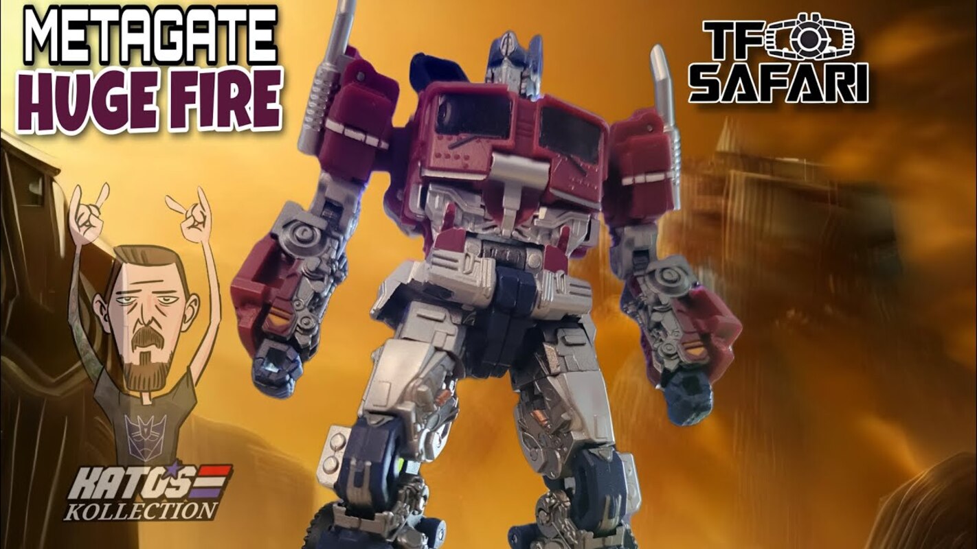 Metagate M-01 Huge Fire. Legends Scale Bumblebee Optimus