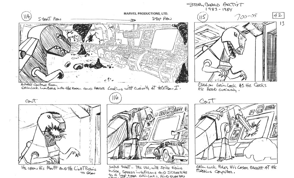 S.O.S Dinobots   Megatron Has Fallen Storyboard Animatic  (3 of 4)