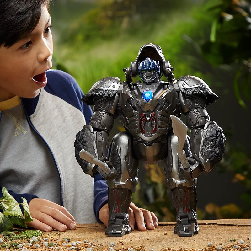 Animatronic Optimus Primal Official Images for Transformers Rise