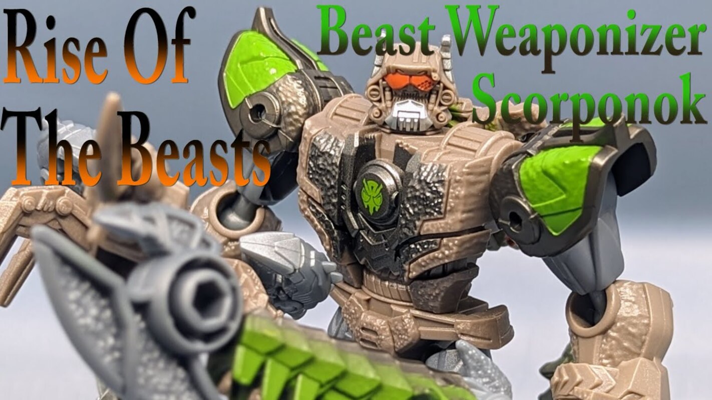 Chuck's Reviews Transformers ROTB Buzzworthy Bumblebee Beast Weaponizer Scorponok