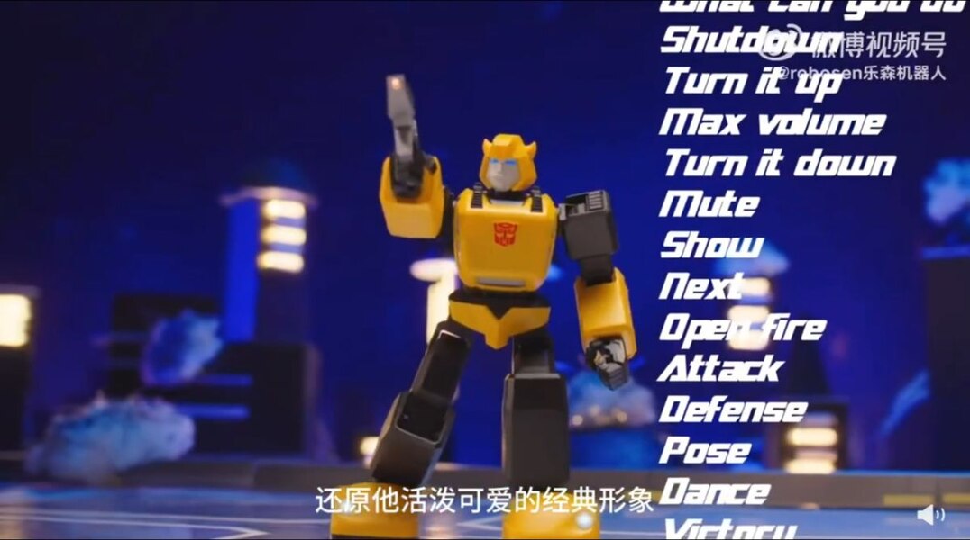 Image Of Robosen G1 Bumblebee Transformers Auto Converting Performance Series  (17 of 24)
