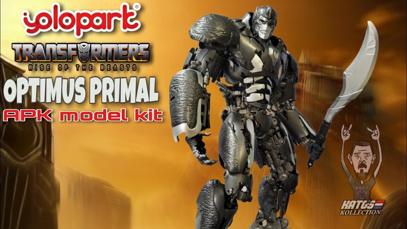 Yolopark Transformers Rotb Optimus Primal Apk Model Kit Review