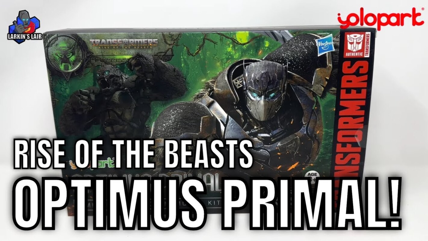 Yolopark Rise Of The Beasts Optimus Primal Model Kit Review, Larkin's Lair