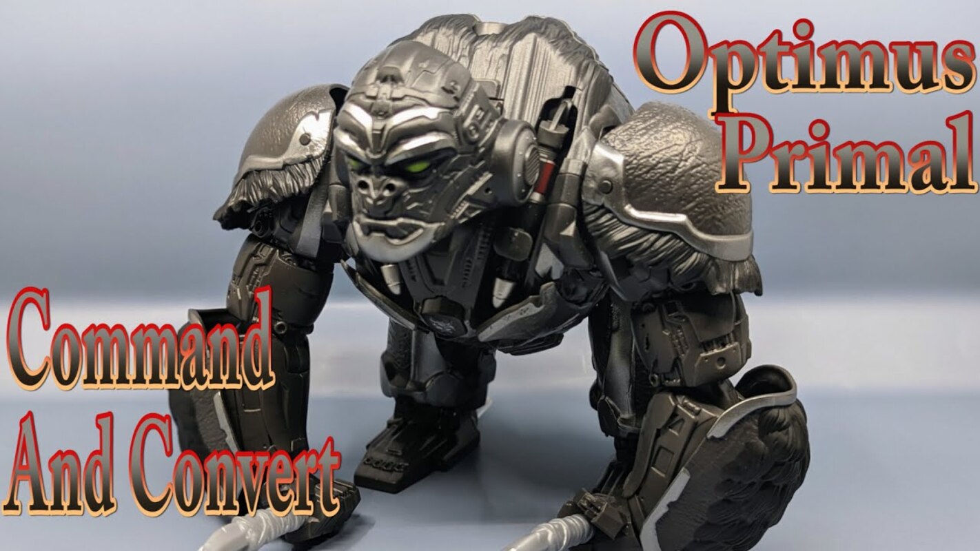 Chuck's Reviews Transformers Rise Of The Beasts Command And Convert Animatronic Optimus Primal