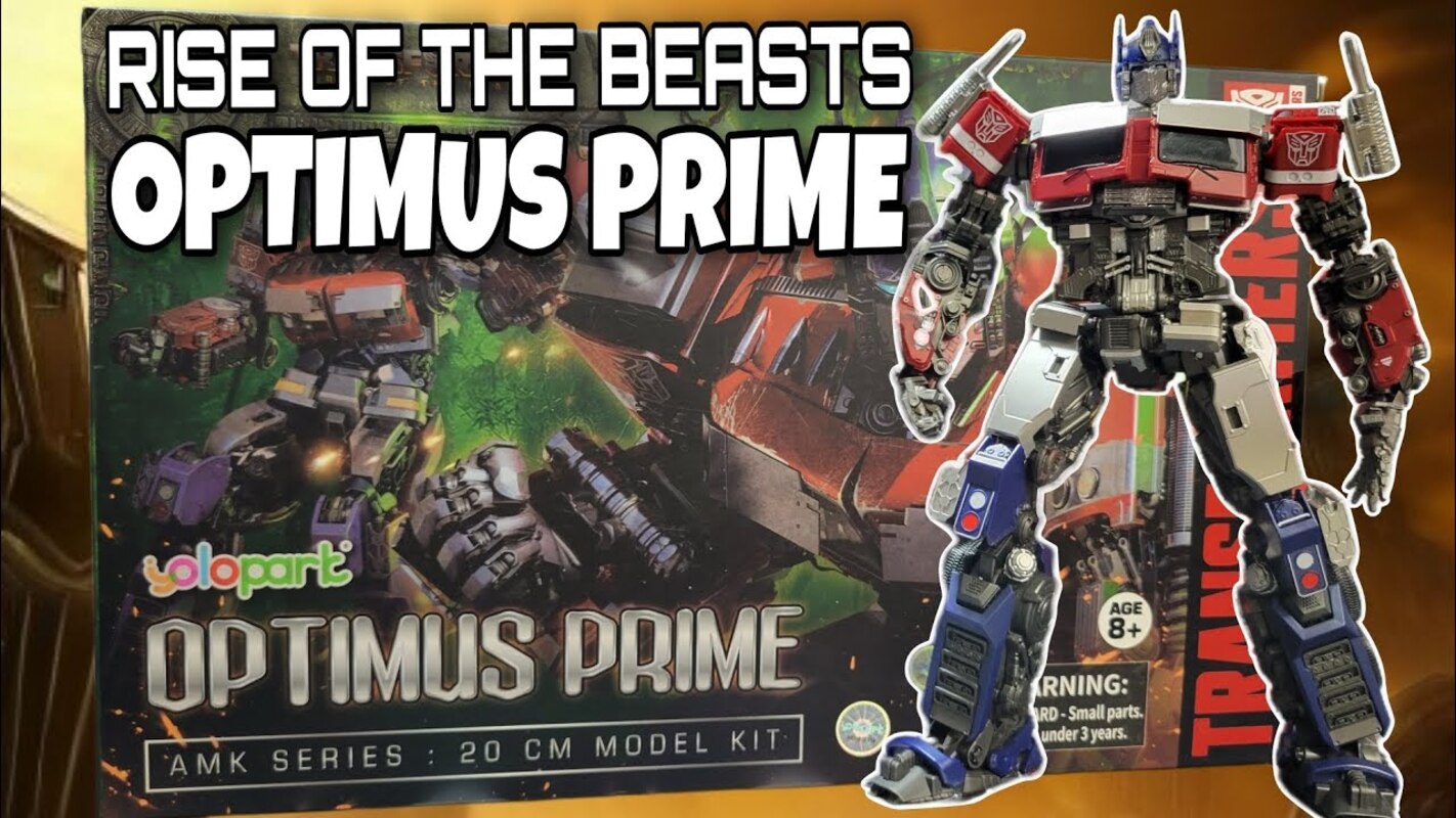 Yolopark Transformers ROTB Optimus Prime AMK Model Kit Review