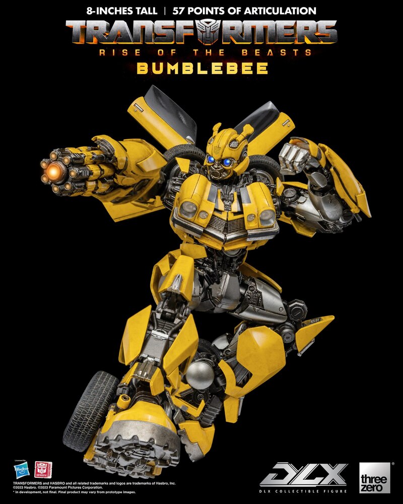threezero DLX Bumblebee Figure Reveal from Transformers: Rise Of The Beasts