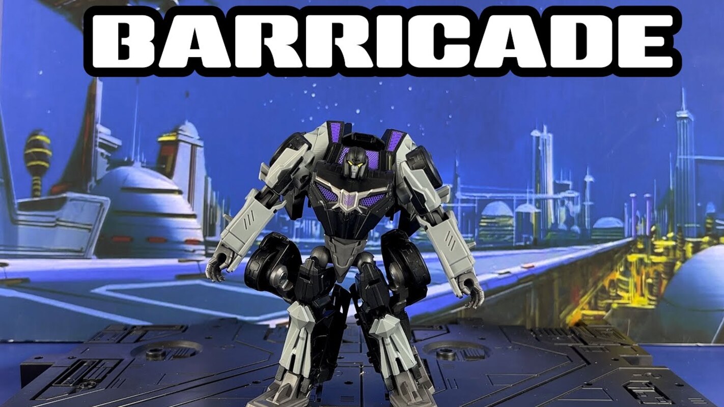 Transformers Studio Series Gamer Edition Barricade Review