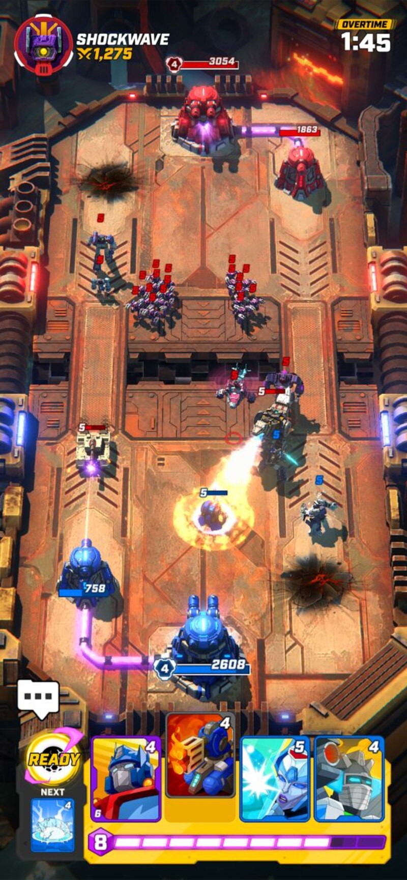 Transformers: Tactical Arena PvP Strategy Game Launches Today