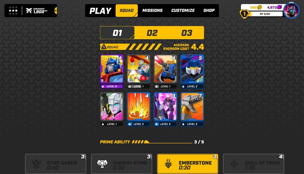 Image Of Transformers Tactical Arena PvP Strategy Game  (4 of 11)