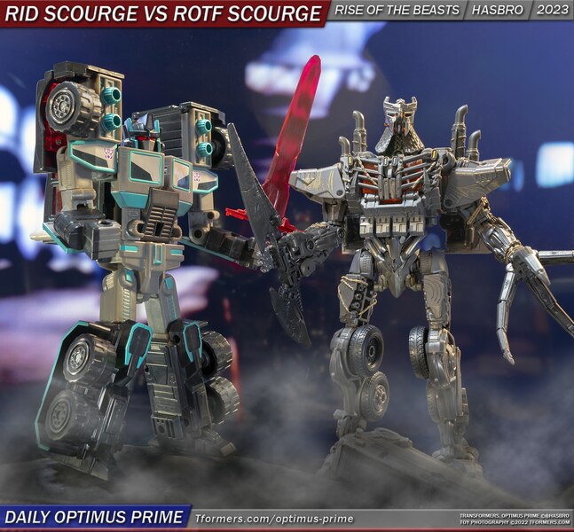 Daily Prime   RID Destructicon Scourge VS ROTF Terrorcon Scourge (1 of 1)