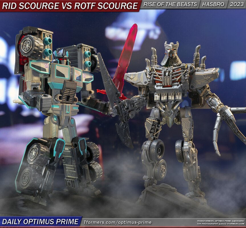 Daily Prime - RID Destructicon Scourge VS ROTF Terrorcon Scourge
