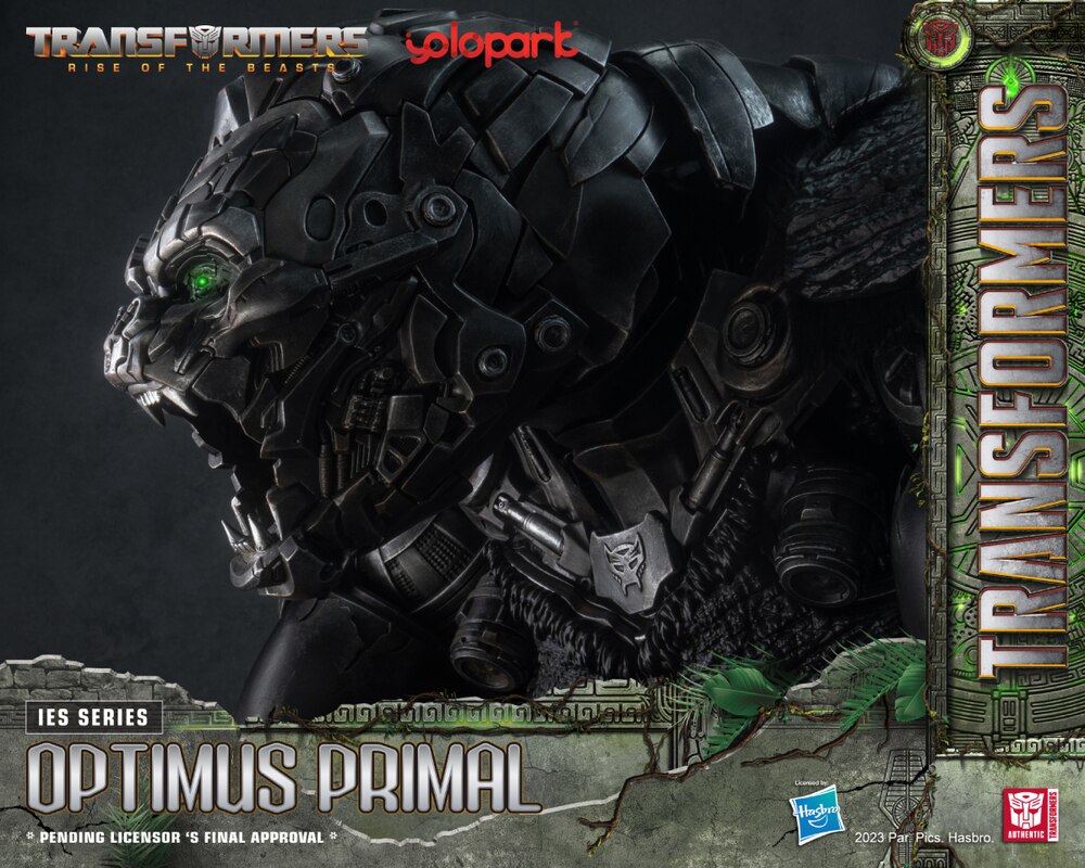 Yolopark IES Series Optimus Primal from Transformers: Rise of the Beasts Revealed!
