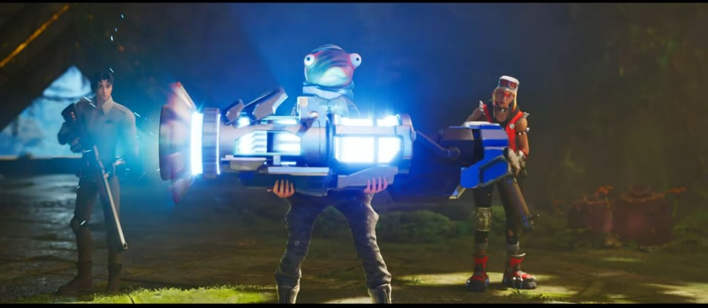Image Of Transformers Optimus Prime And Mythic Weapon Cybertron Cannon From Fortnite Battle Royale  (16 of 18)