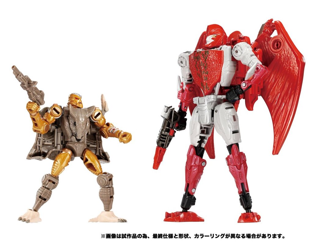 BWVS-05 Rattrap VS Terrorsaur Next Beast Wars Again Screaming Confrontation Set Revealed