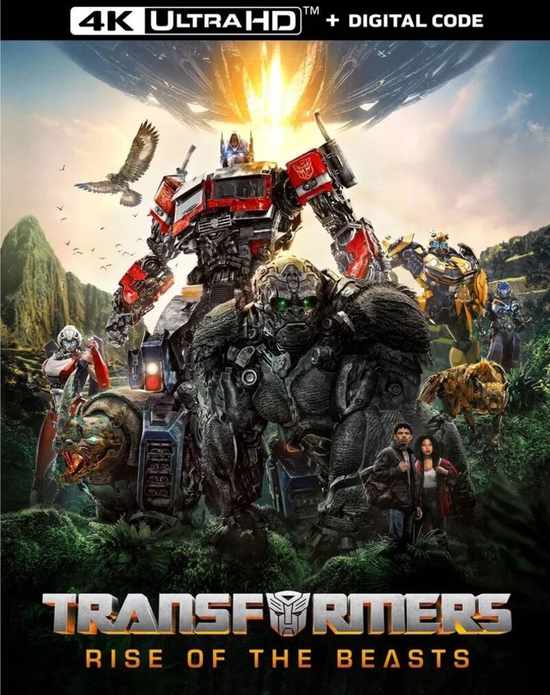 Transformers: Rise of the Beasts 4K UHD, Blu-Ray, DVD Product Details and Release Date