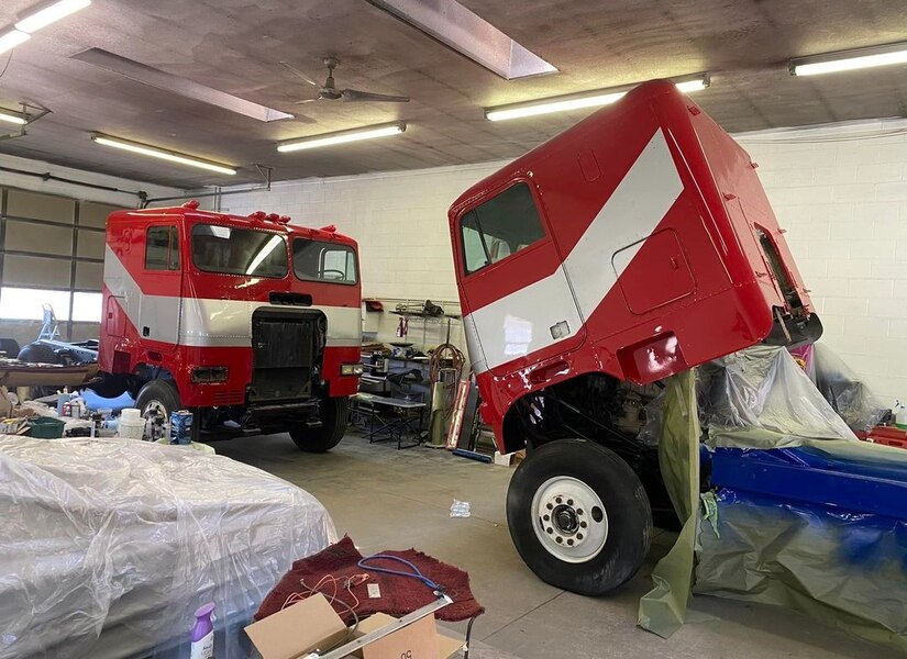 Image Of Making Of Optimus Prime's Alt Modes From Transformers Rise Of The Beasts  (6 of 10)