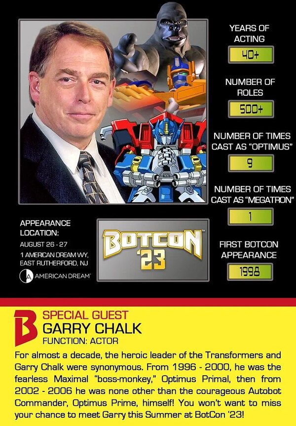 Image Of BotCon 2023 Dinostorm Boxed Set Celebrity Guests  (24 of 32)